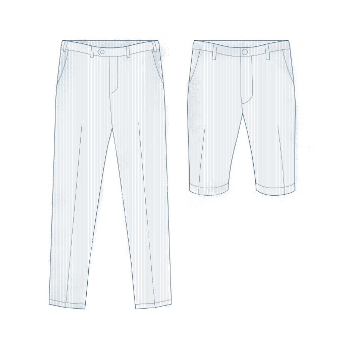 How to measure trousers